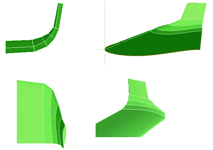 Original thesis selected winglet geometry; background removed